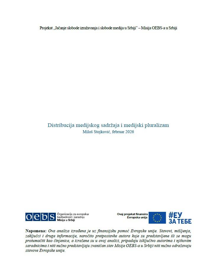 Distribution of media content and media pluralism