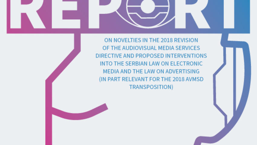 Report on novelties in the 2018 revision of the Audiovisual Media ...