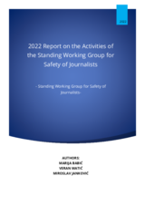 The 2022 Annual Report on the Activities of Permanent Working Group for Safety of Journalists
