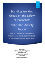 Standing Working Group on the Safety of Journalists 2017-2021 Activity Report