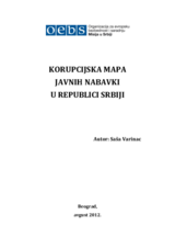 Korupcijska mapa Javnih Nabavki u Republici Srbiji  