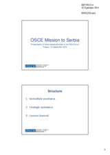 Statement by Mr. Jan Lueneburg, Head of Democratization Department