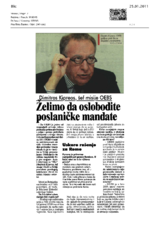 Interview with Dimitrios Kypreos, Head of the OSCE Mission to Serbia