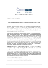 Interview with Head of Mission by weekly Vreme, 14 February 2008 (sr)