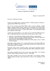 Municipal Tolerance Prize (in Serbian)