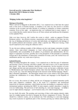 “Helping Serbia swim lengthwise” 